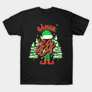 GAMER ELF CHRISTMAS T-Shirt